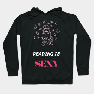 reading is sexy Hoodie